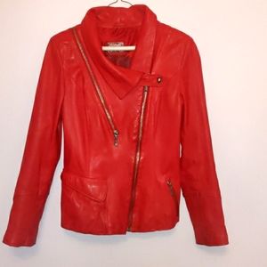 Giorgio Rotti genuine  leather women's jacket